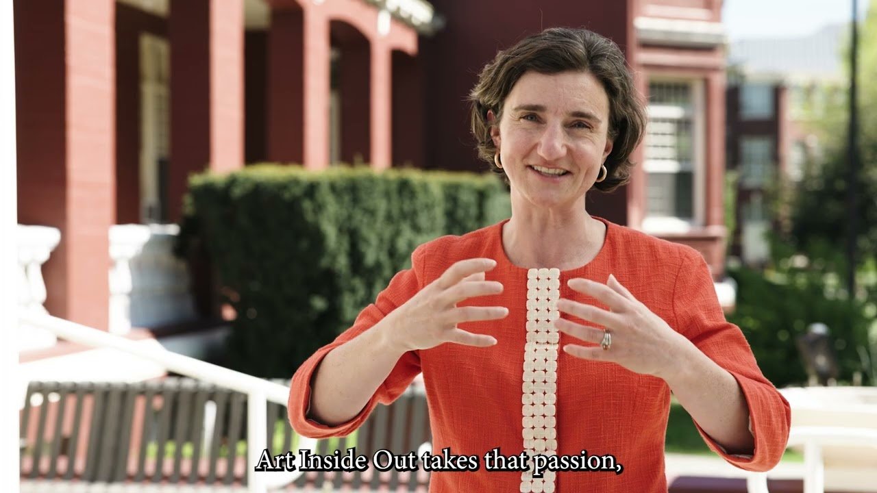 Art Inside Out: A Journey of Creativity and Connection. Created and Developed by Kirk Charlton